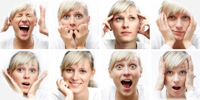 Expressions d'émotions
