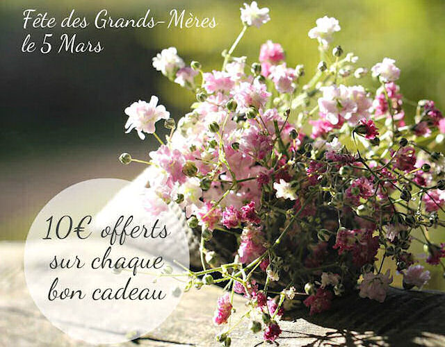 Fête des Grands-Mères le 5 mars 2017